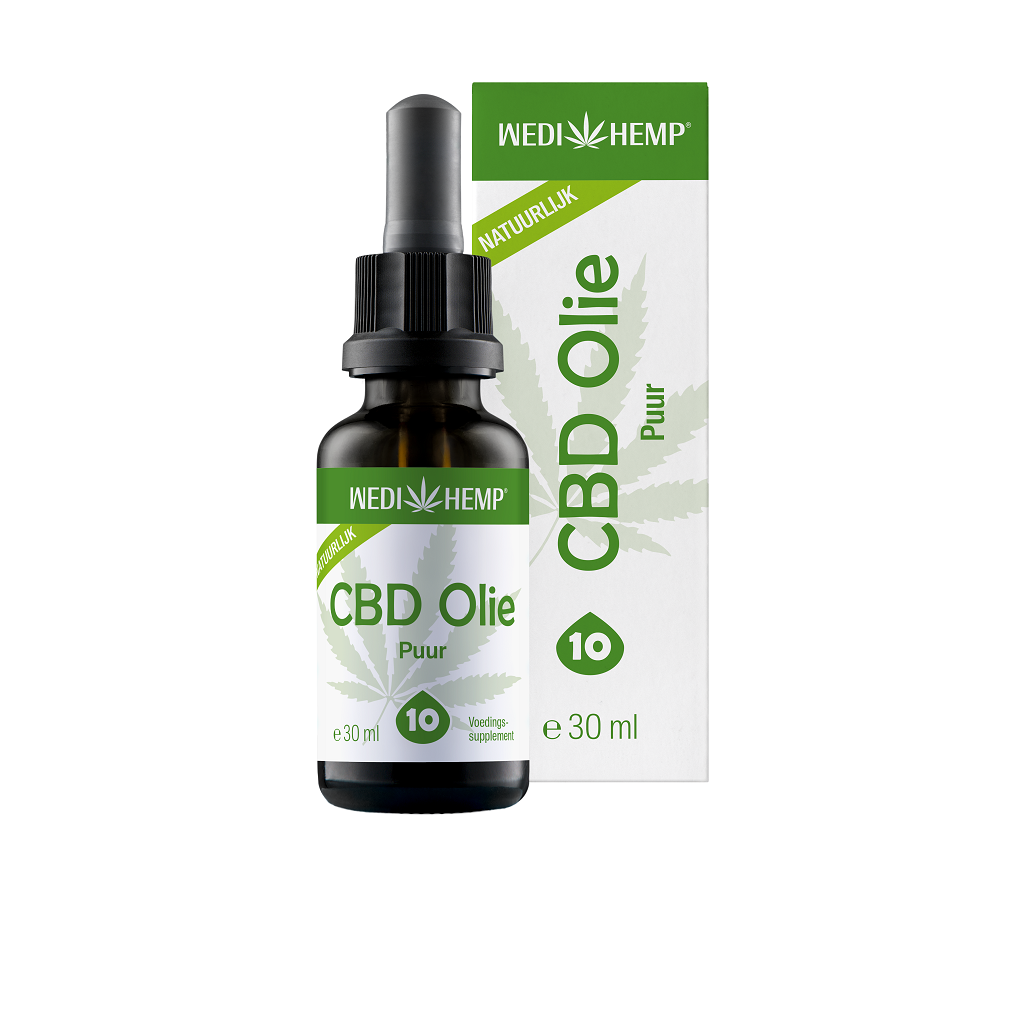 Wedihemp, CBD Olie Puur 10%, 10ML - Afbeelding 2