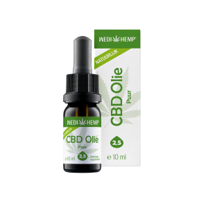 Wedihemp, CBD Olie puur 2,5%, 10ML