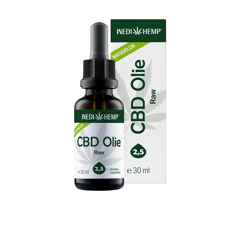 Wedihemp, CBD Olie 2,5% - Afbeelding 2