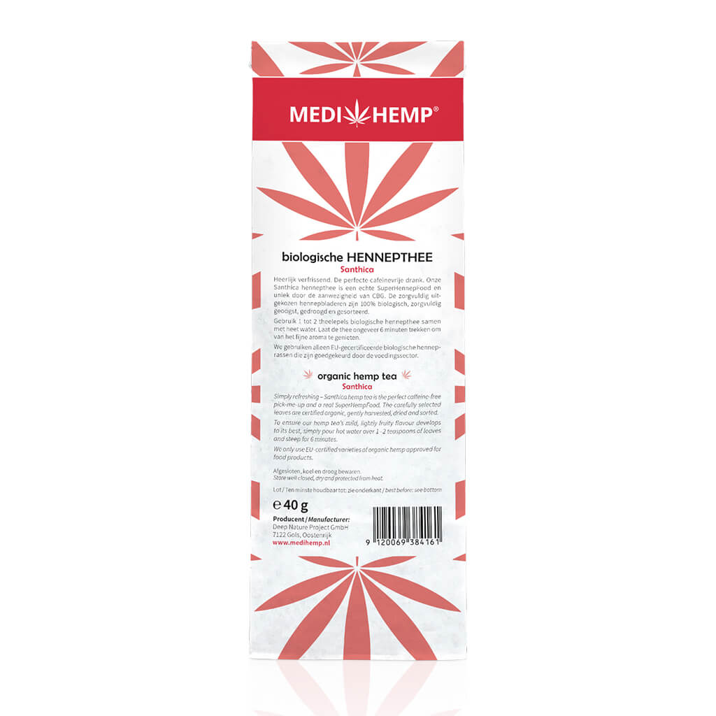 Hennep Thee Bio Santhica 40gr - Afbeelding 2