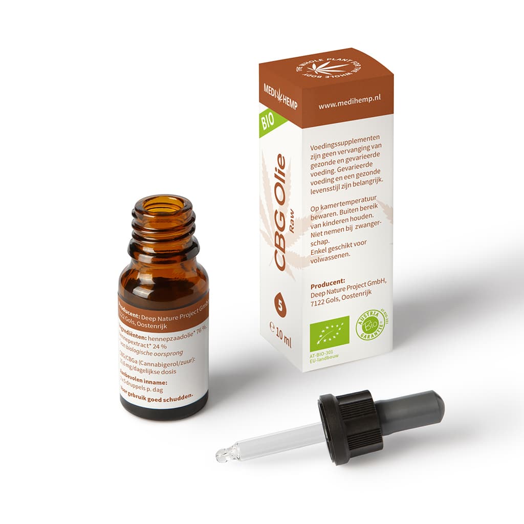 Wedihemp, CBG Olie Raw 5% - Afbeelding 2