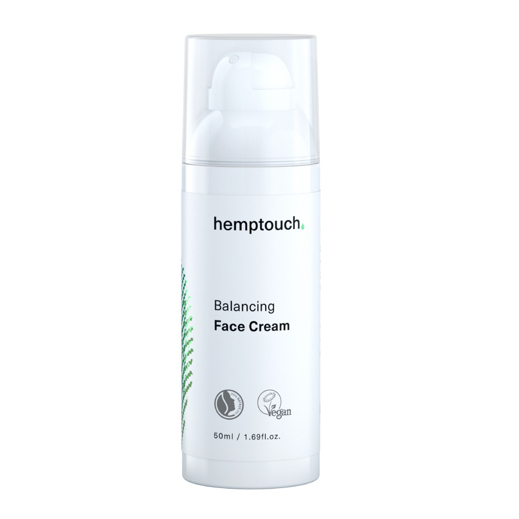 CBD balancerende gezichtscrème, Hemptouch, 50ML