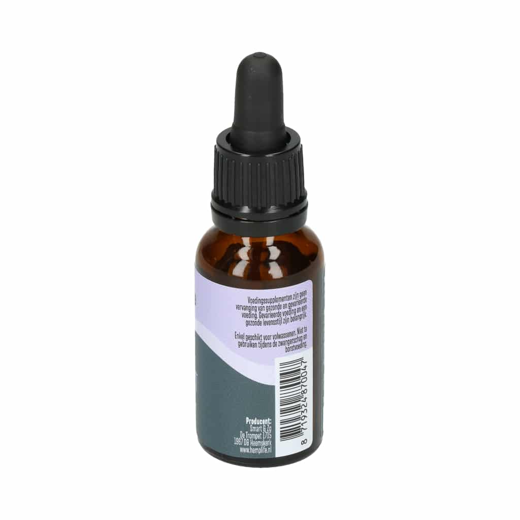 CBD Nacht 20ml Hemplife - Afbeelding 3