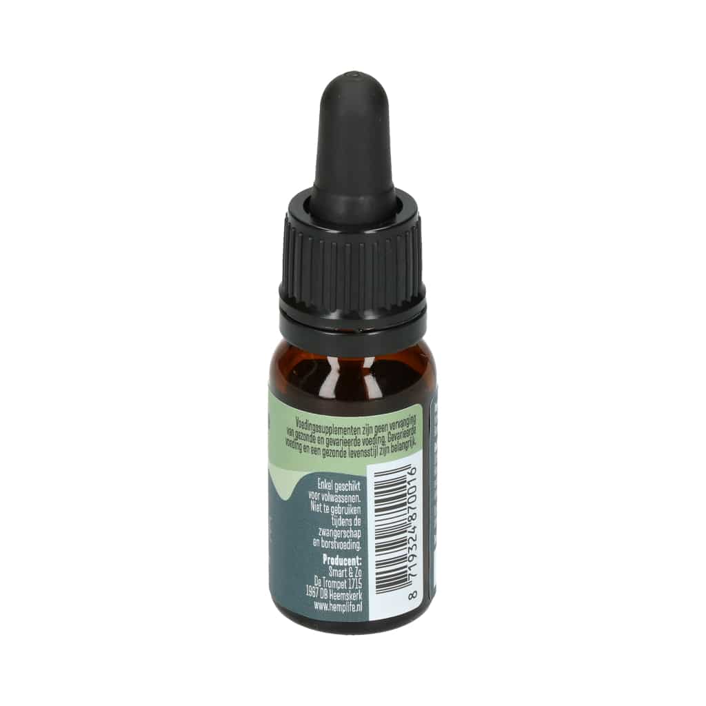 CBD Olie 10% 10ml Hemplife - Afbeelding 2