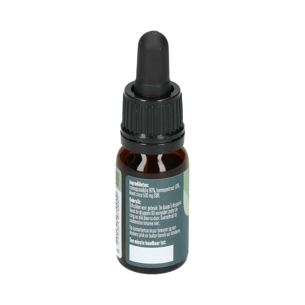 CBD Olie 5% 10ml Hemplife - Afbeelding 3