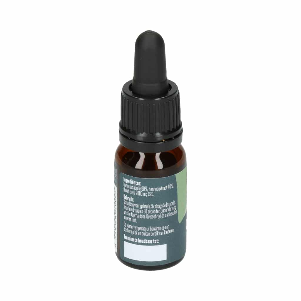 CBD Olie 20% 10ml Hemplife - Afbeelding 2