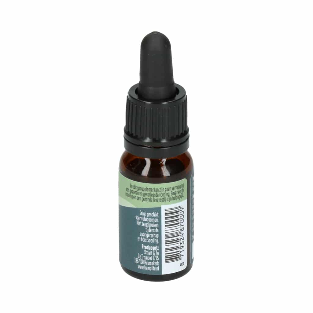CBD Olie 5% 10ml Hemplife - Afbeelding 2