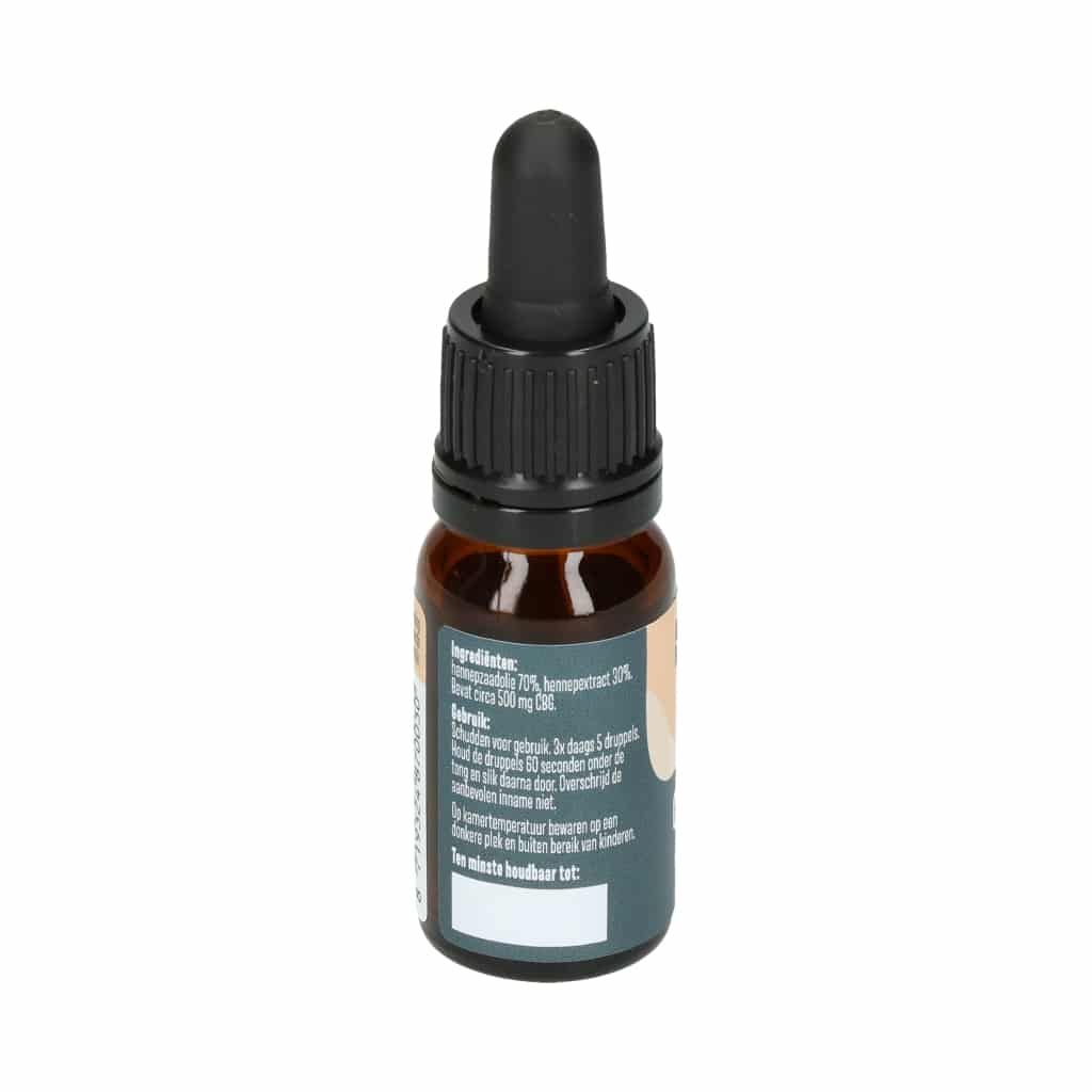 CBG Olie 5% 10ml Hemplife - Afbeelding 2