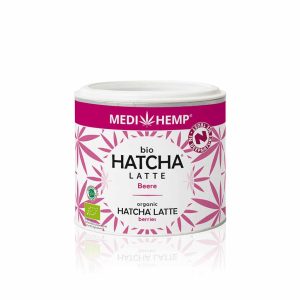 Hatcha Latte Framboos & Braam Bio 45gr van Medihemp