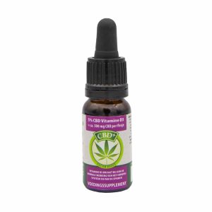 CBD Olie 5% + Vitamine D3, Jacob Hooy