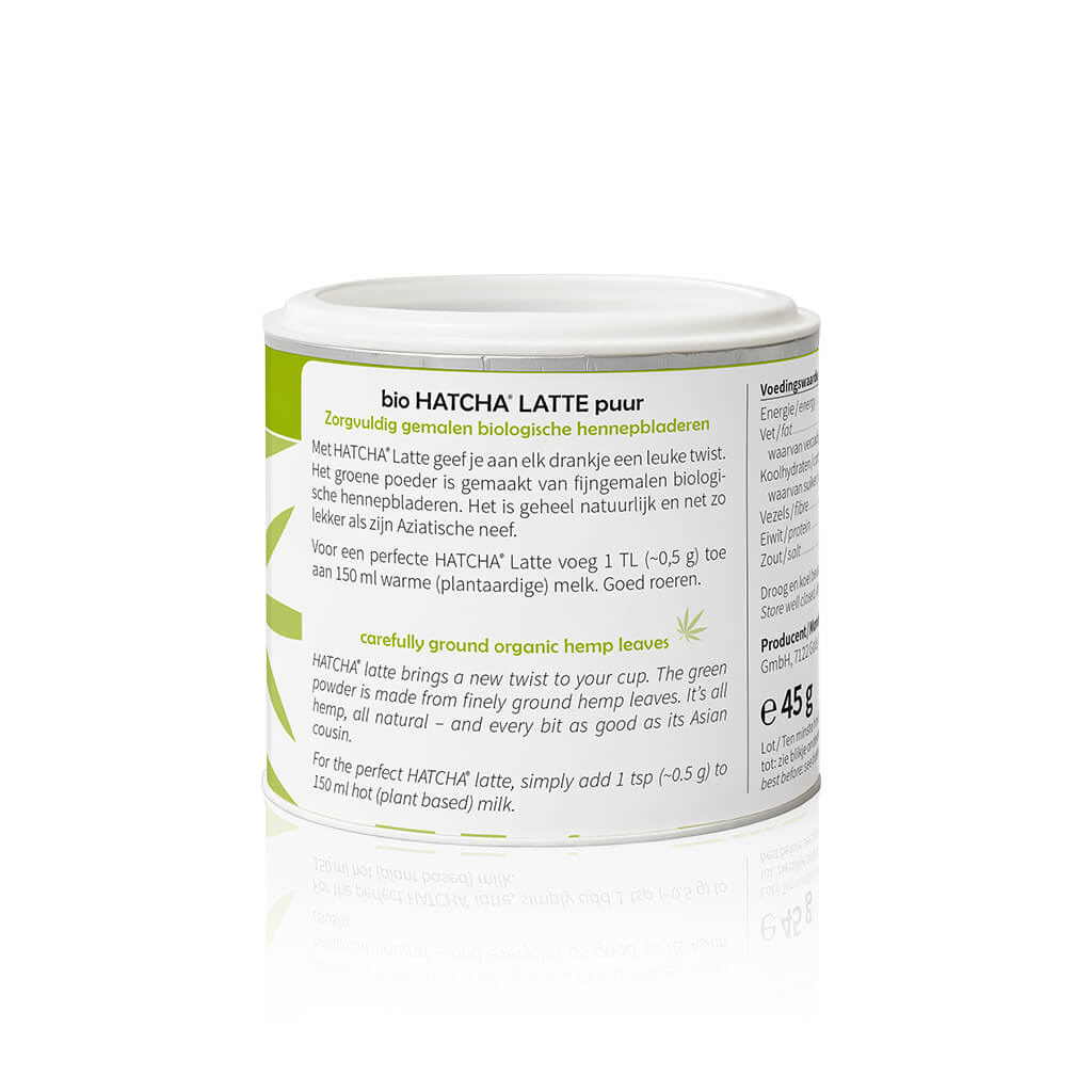 Hatcha Latte Bio 3x 45gr van Medihemp - Afbeelding 2