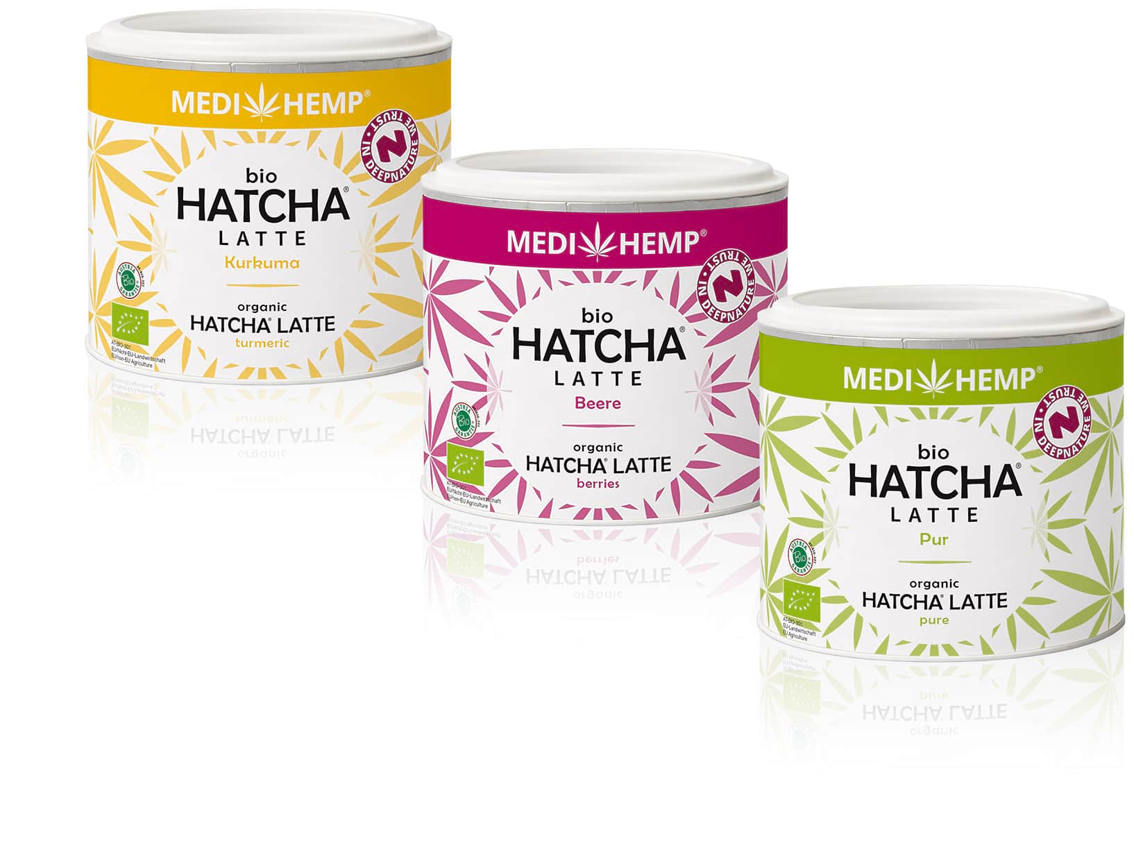 Hatcha Latte Kurkuma Bio 45gr van Medihemp - Afbeelding 3